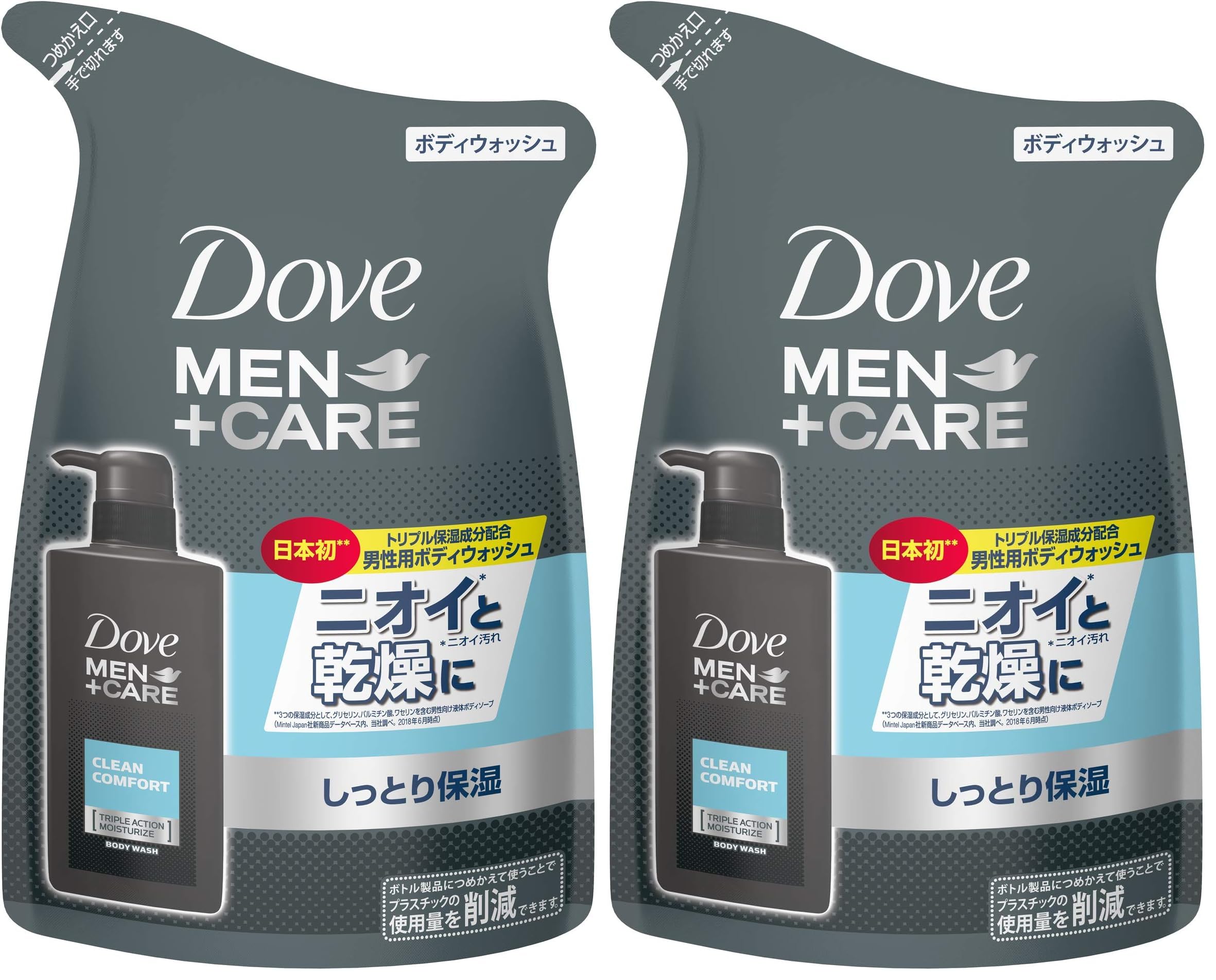 Amazon | Dove(ダヴ) ダヴメン+ケア ボディウォッシュ クリーン